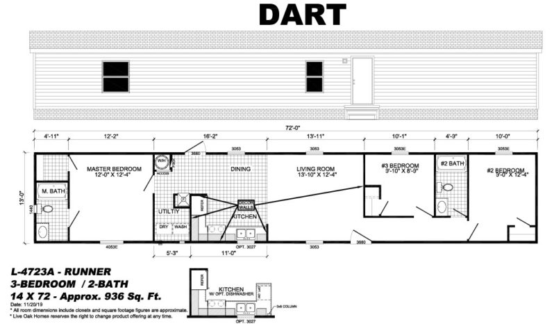 Live Oak Runner L-4723A full