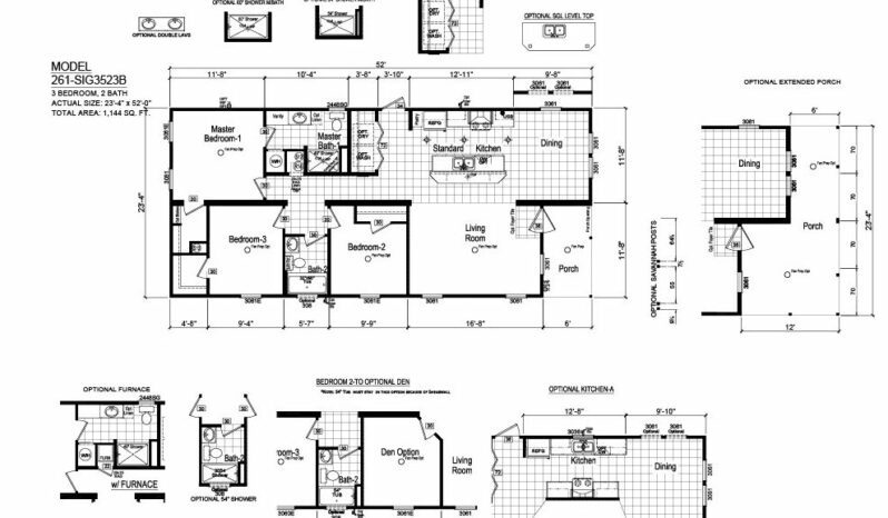 Champion Signature SIG3523B Floorplan