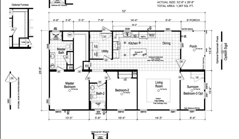 Champion Signature SIG4522A Floorplan