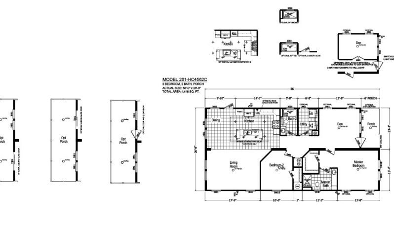 Champion Homes of Merit Community HC4562C Floorplan