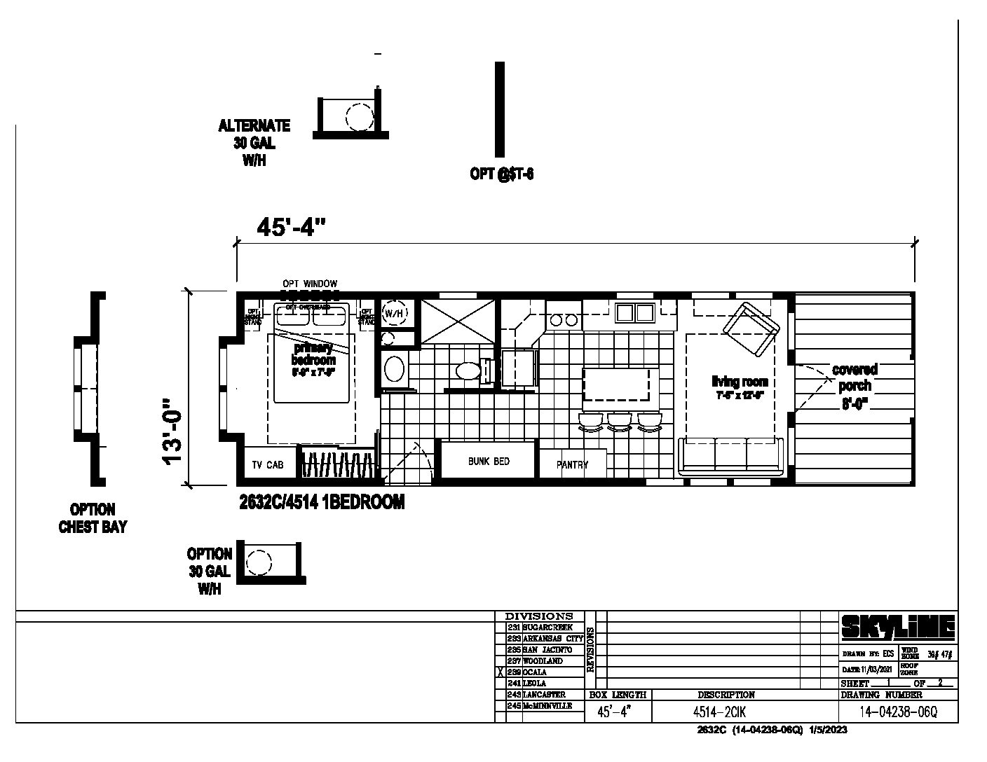 Skyline Palm Bay 2632C