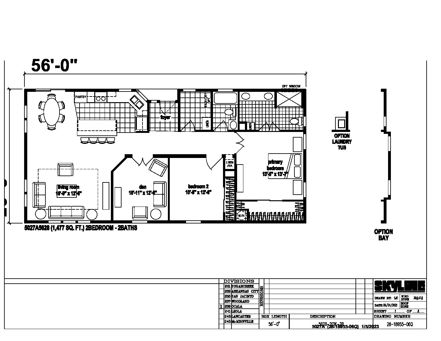 Skyline Silver Springs 5027A