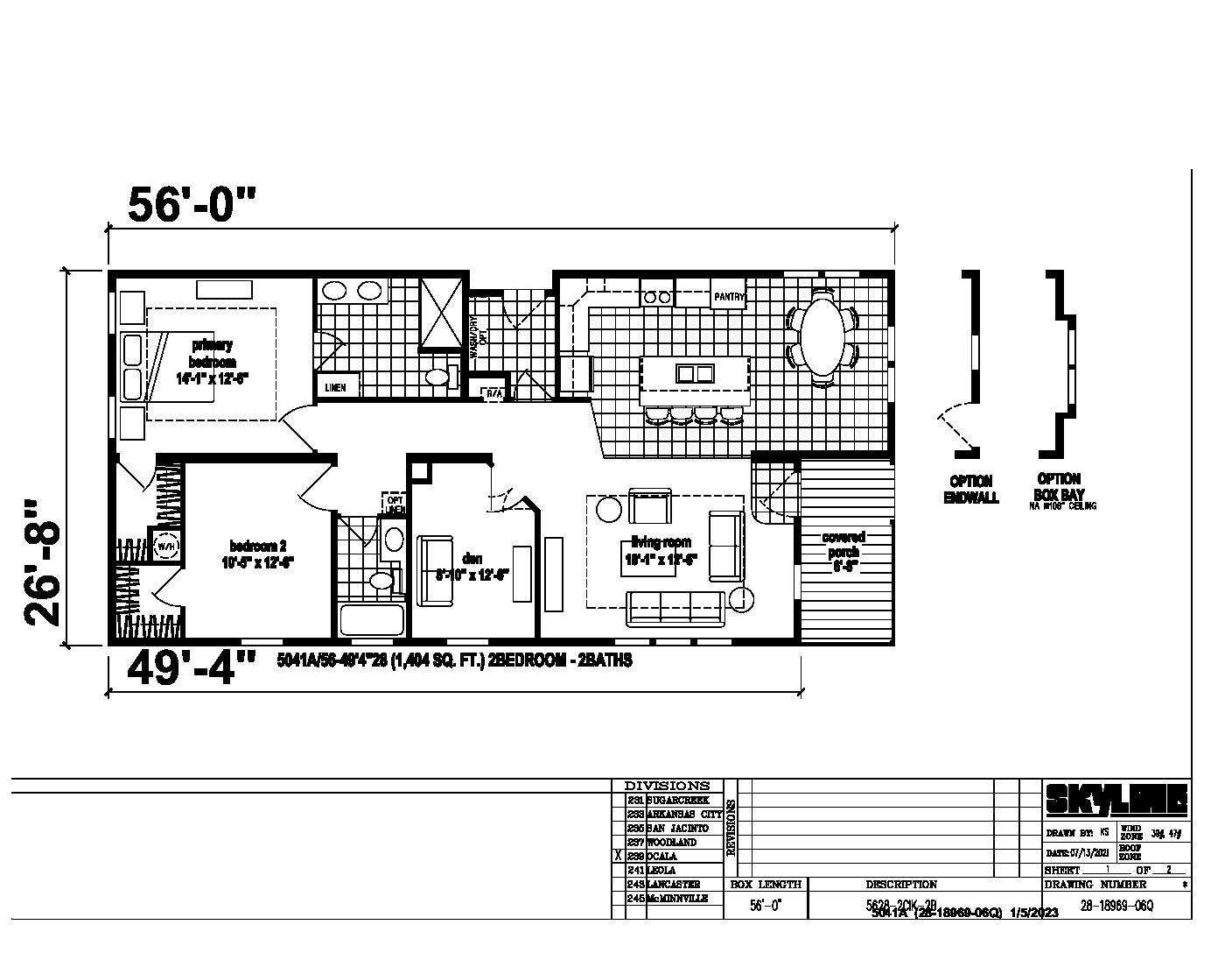 Skyline Silver Springs 5041A