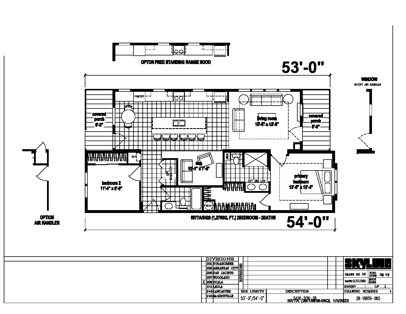 Skyline Silver Springs 5077A