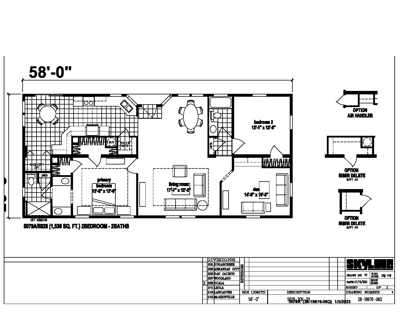 Skyline Silver Springs 5079A