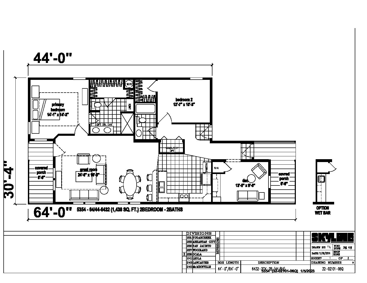 Skyline Silver Springs 5354A