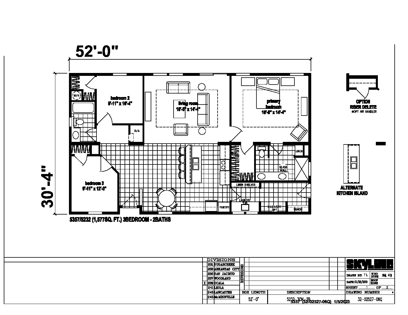 Skyline Silver Springs 5357A