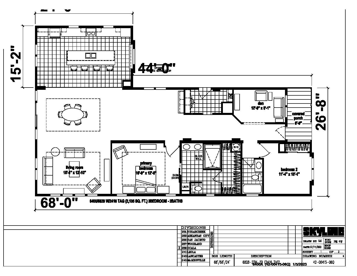 Skyline Silver Springs Elite 6400