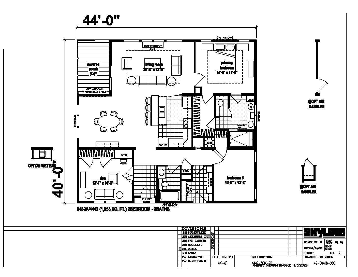 Skyline Silver Springs Elite 6480