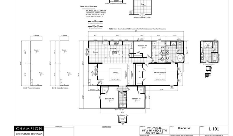 Champion Cypress Manor C5644A full