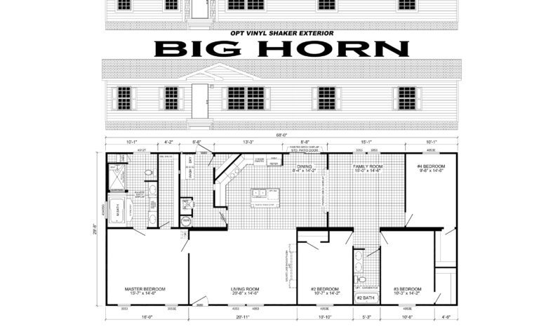 Live Oak Big Horn H3684F full